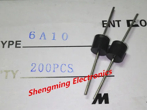 20 шт. высота 6A10 6A 1000V | Электронные компоненты и принадлежности