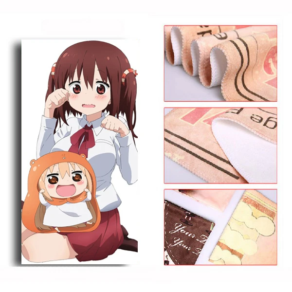 

Himouto!Umaru-chan Anime Ebina & Umaru 137*69CM Towel #40162