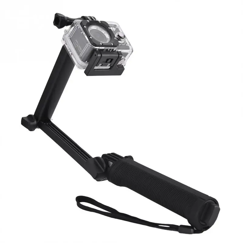 

VBESTLIFE 3 Way Grip Arm Tripod Extendable Foldable Monopod Pole Selfie Stick with Mini Tripod Stand