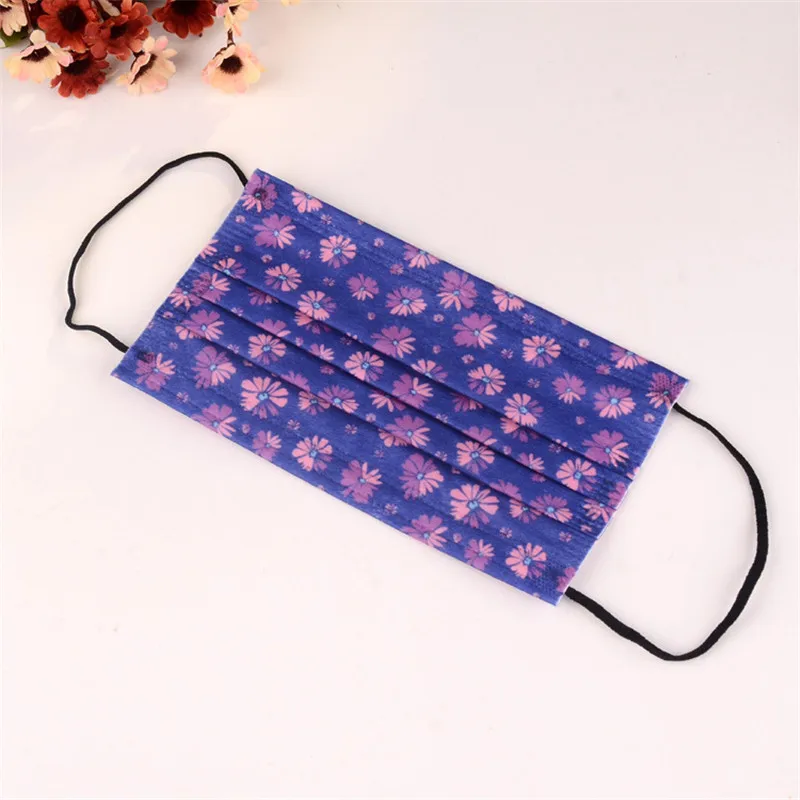 50pcs/Pack New Disposable Korean Personality Mask Dust Prevention Haze