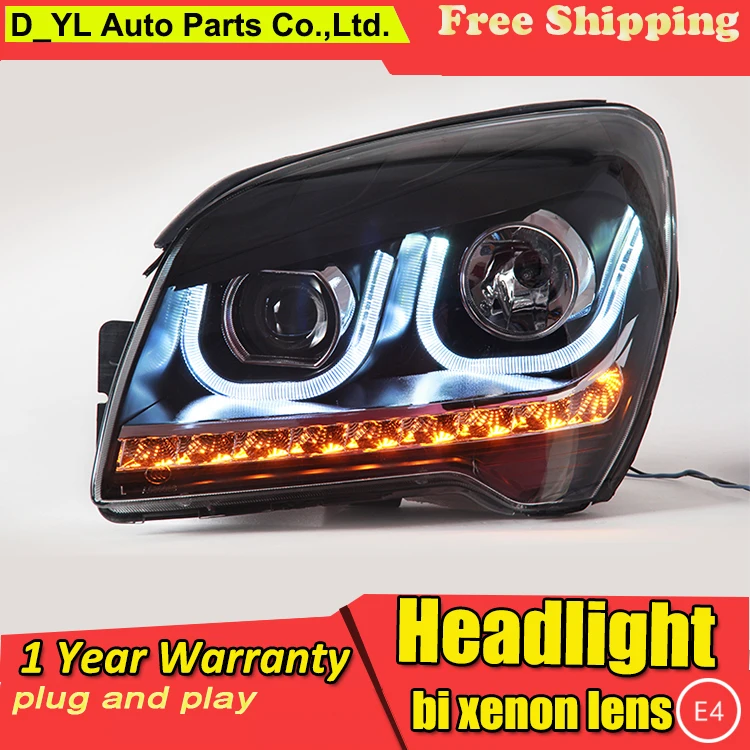 Car Styling LED Head Lamp for Kia Sportage headlights 2007 2013 Sportage led headlight led drl 2013 Kia Sportage Low Beam Bulb Replacement