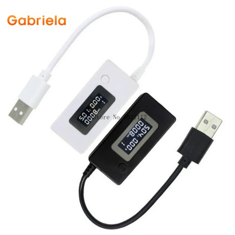 USB-детектор с ЖК-дисплеем вольтметр амперметр для мобильного зарядного