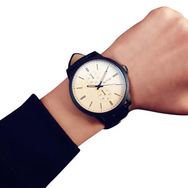 Новое поступление, унисекс, для студентов, Минималистичная мода, персональные часы с большим циферблатом, Женские кварцевые наручные часы, женские часы, reloj, подарок# B