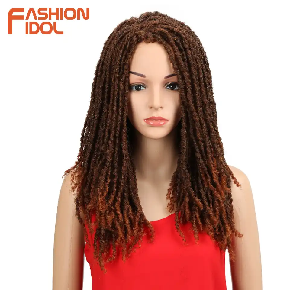 Fashion Idol 22 Inch Synthetic Wigs For Black Women Crochet