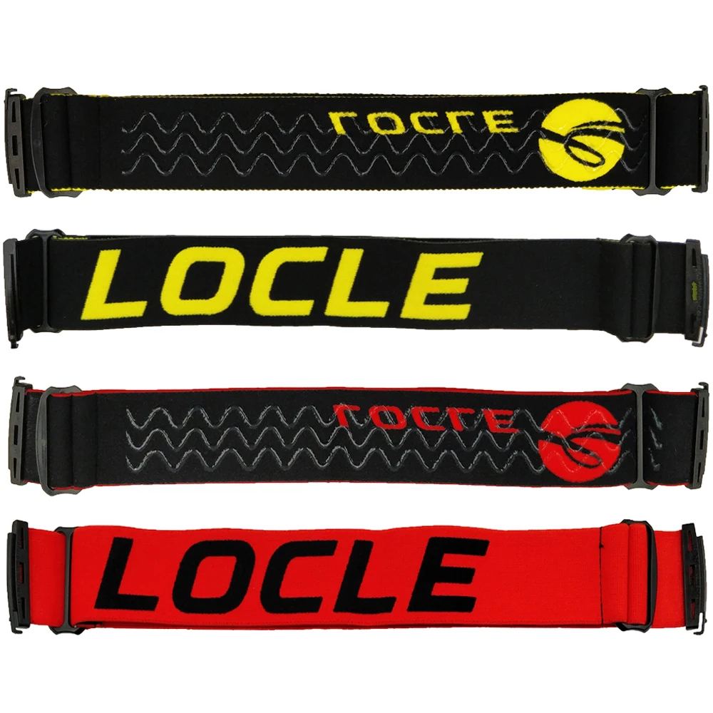LOCLE незапотевающие лыжные очки UV400 двухслойные для сноуборда с одной осветляющей