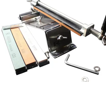 

Hot Sale Iron Steel Knife Sharpener Professional Kitchen Knife Sharpener Sharpening Fix Fixed Angle with stones