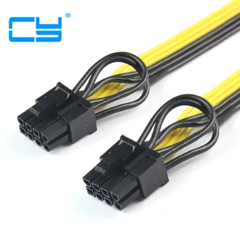 

Molex 8 pin PCI Express to 2 x PCIe 8 (6+2) pin Motherboard Graphics Video Card PCI-e VGA Splitter Hub Power Cable