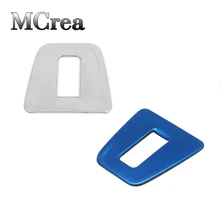 MCrea наклейки для автомобиля Volkswagen Tiguan MK2 для VW Tiguan задний багажник и пуговицы Панель обрезки охватывает аксессуары