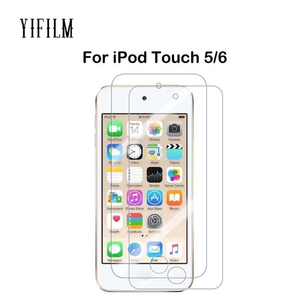 Прозрачная Задняя накладка чехла из ТПУ для Apple iPod Touch 5 6 7 поколения 9H 0 3 мм 2.5D