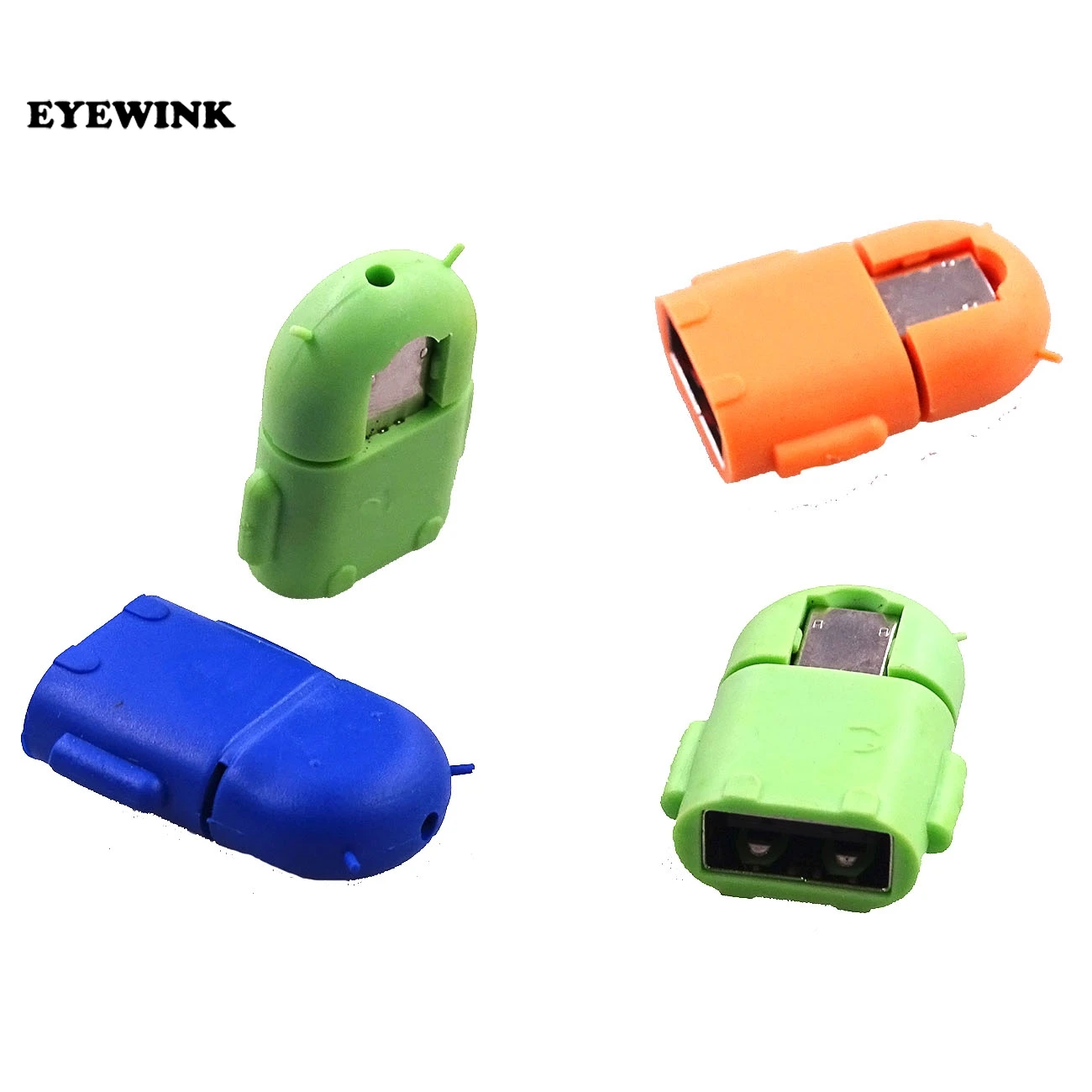 100 шт. горячий микро usb к USB OTG адаптер для Samsung S2/S3/S4 смартфона планшета ПК