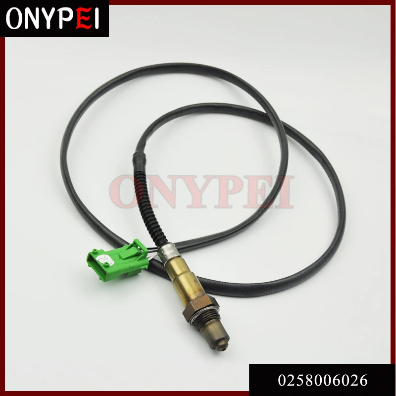 

O2 Oxygen Sensor 0258006026 0258986615 For Peugeot 206 306 307 308 408 Citroen Berlingo C4