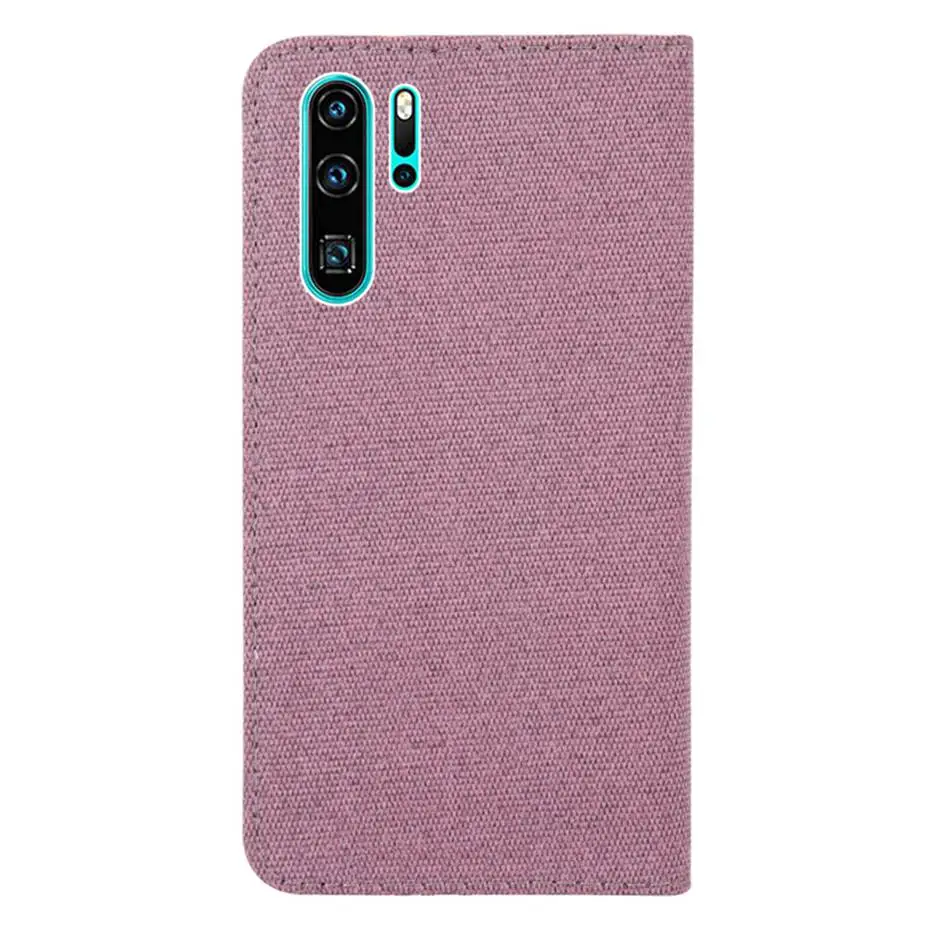 Чехол-книжка из искусственной кожи деним для huawei P20 P30 Lite Pro mate 10 lite P Smart Nova 4 4E Honor 8X 8C 10 Lite