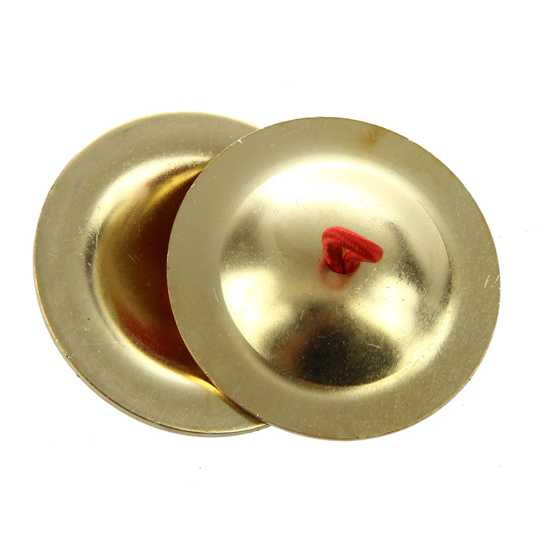 SALES 5xBelly Dancing Gold Finger Cymbals Musical Instrumentin Parts