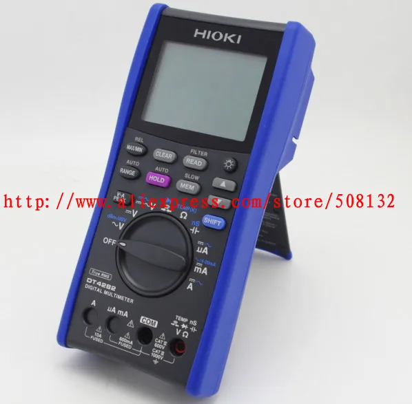 Hioki DT4282 Цифровые мультиметры(DMM) ручные тестеры 60000 Количество DT-4282