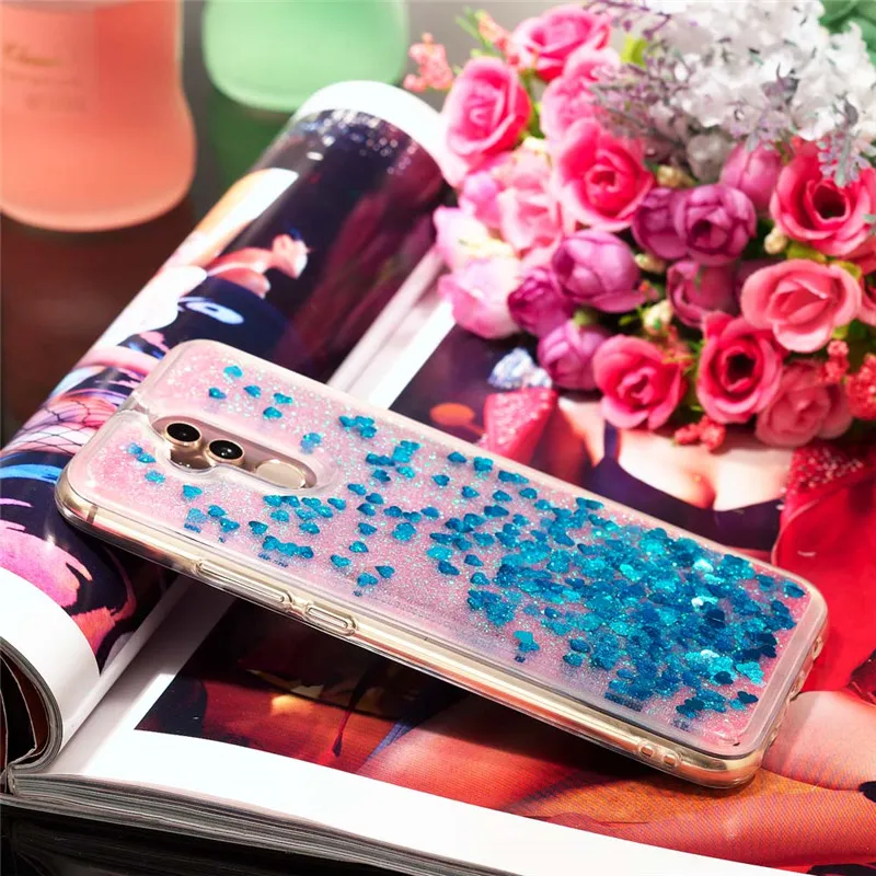 TRISEOLY чехол для Huawei Mate 20 Lite мягкий TPU Модный зыбучий песок водопад задняя крышка