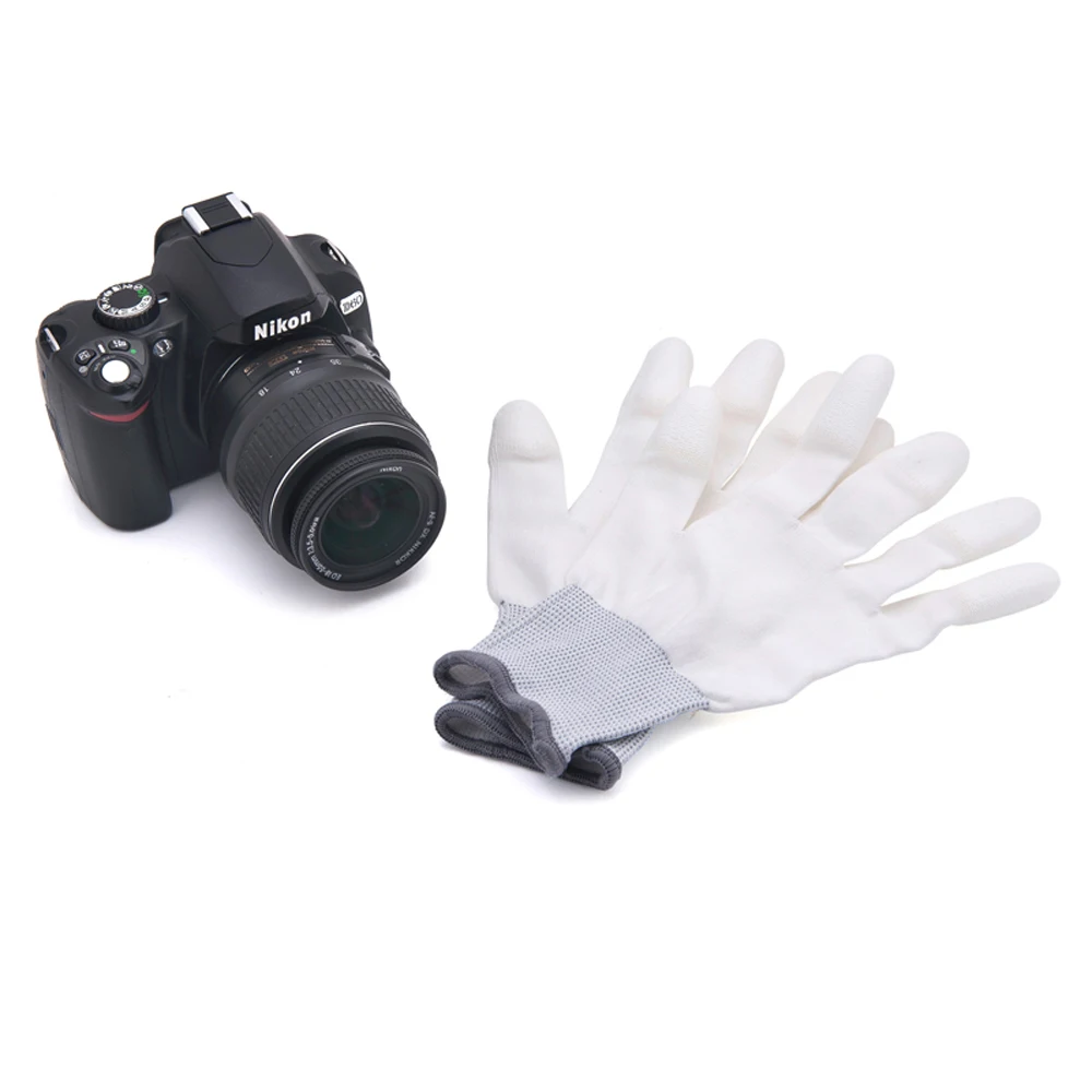 Профессиональный VSGO нейлон углеродного волокна материал антистатические перчатки для чистки DSLR камеры планшета ноутбука телефон часы и очки
