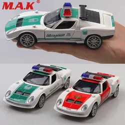 Классические модели автомобиля игрушки 1:32 Масштаб литья под давлением Дубай полиции спортивный автомобиль Металл Модель игрушки