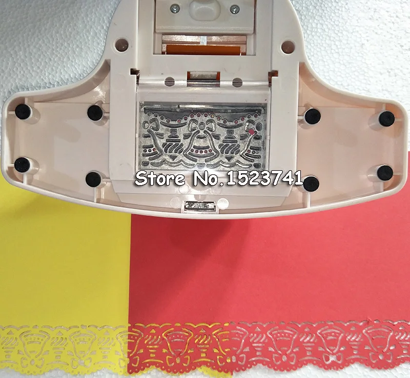Большой причудливый бордюр Панч цветущая вишня край тиснения машина ручной работы устройство DIY резак бумаги ручной работы