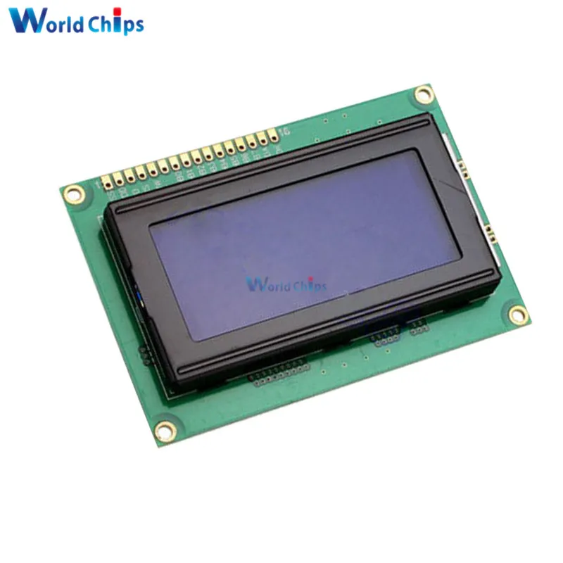 ЖК-дисплей 16x4 1604 символов ЖК-дисплей Дисплей модуль LCM синий черный свет 5V для Arduino