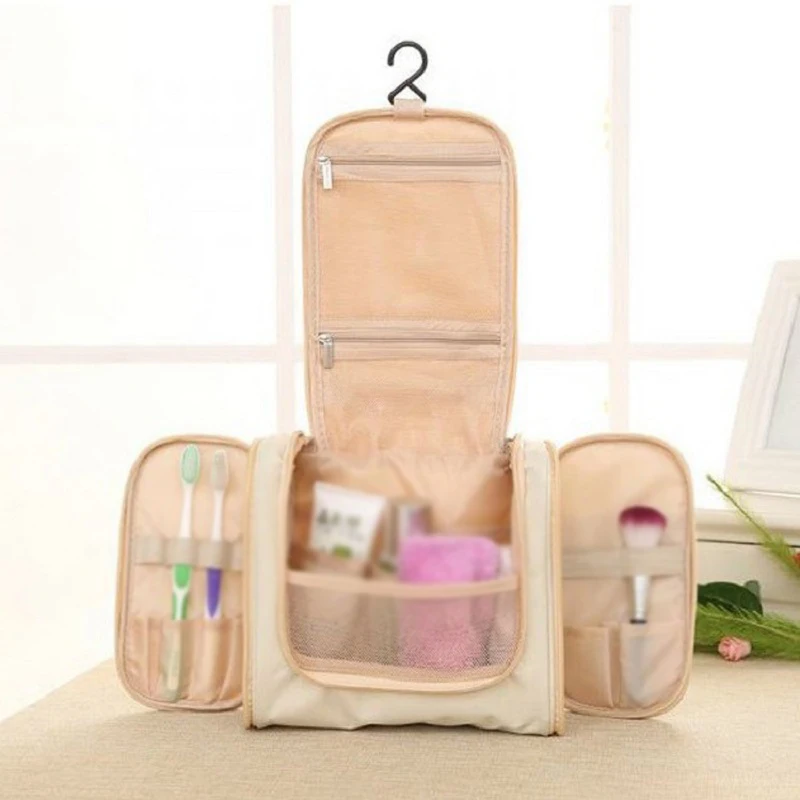 

Travel Cosmetics Organizer Bag For Women Multi-Purpose Collects Toiletry Pouch Pockets Hanging Travel Wash Package