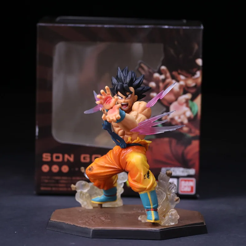 

Bandai DBZ Dragon Ball Z Action Figure Son Goku Figuarts Triple PVC Model Toy Dragonball Z Goku Figuras