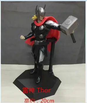 

2017 Hot 18cm Cosplay The Avengers 2 Black Widow Thor PVC Action Figure Model Doll Toys For Kids Gifts