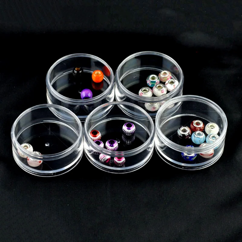 

5Layers Storage Box Candy Stackable Bead Display Jewelry Boxes Acrylic Adjustable Home Saundries Containers Makeup Organizer