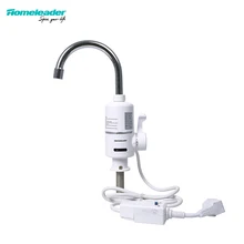 Homeleader Tankless Electric Water Heater Kitchen Instant Hot Water Tap Heater Electric Water Faucet Instantaneous Heater