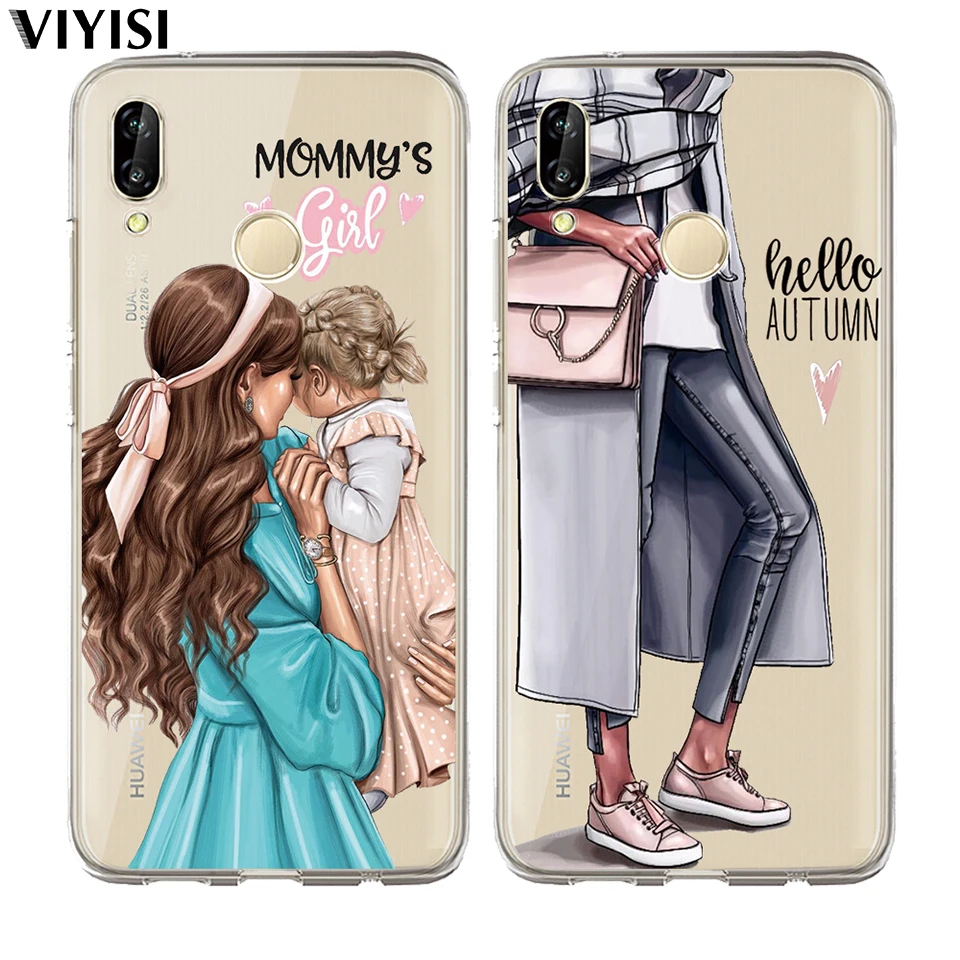Для Huawei P30 Lite Pro Y5II Y5 2017 Y6II Y6 Y7 Nova2 Nova 3i Coque Etui Роскошный Черный Коричневый чехол для