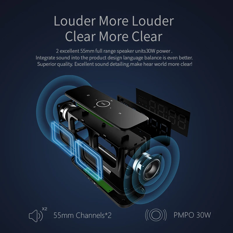 MIFA A30 TWS Wireless Portable Metal Full Screen
