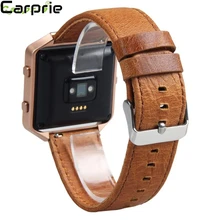 Лучшая цена эксклюзивное Высокое качество Ретро Кожаный ремешок для часов для Fitbit Blaze DEC29
