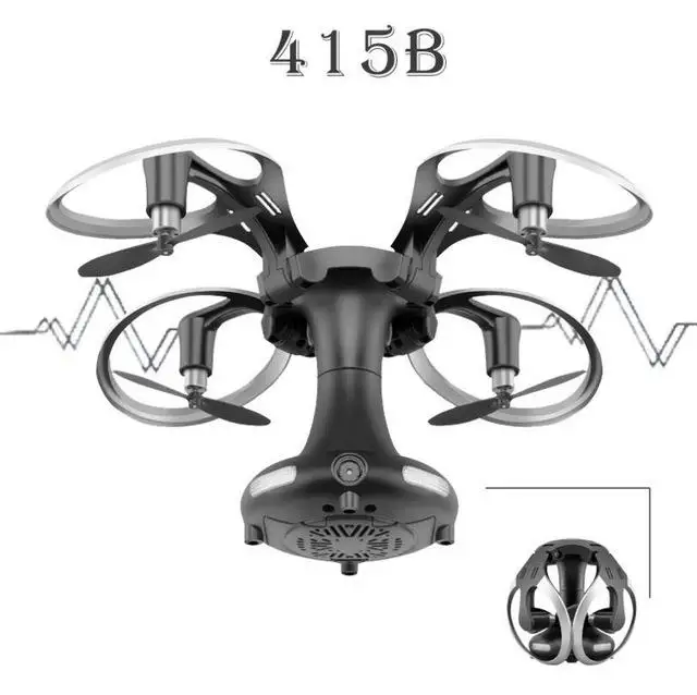 

Flying Ball 415B 415C Mini Drone With 0.3MP Camera Foldable RC Drone 2.4G 4CH RC Helicopter Headless Dron Altitude Hold Quad