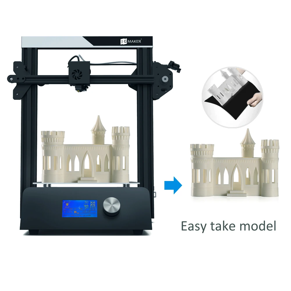 JGMAKER 3D принтер магический DIY Набор для повторной печати PLA impresora экструдер