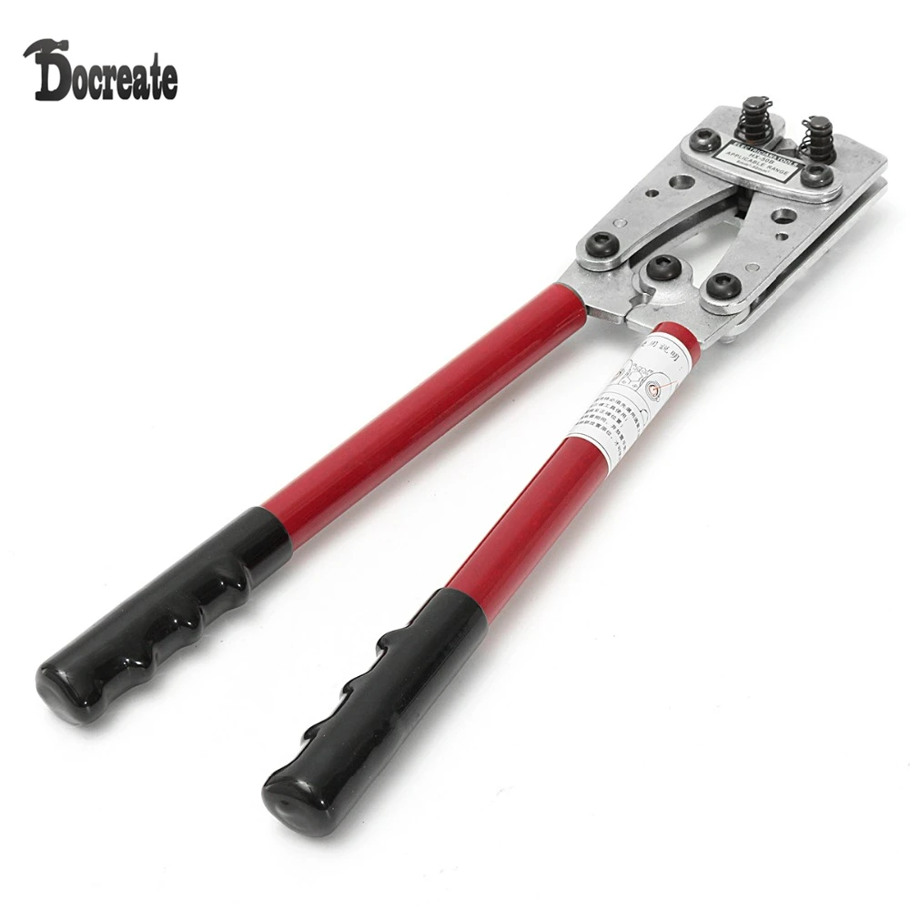 LX 50B 6 50mm2 Copper Tube Terminal Crimping Plier tool for Heavy Duty
