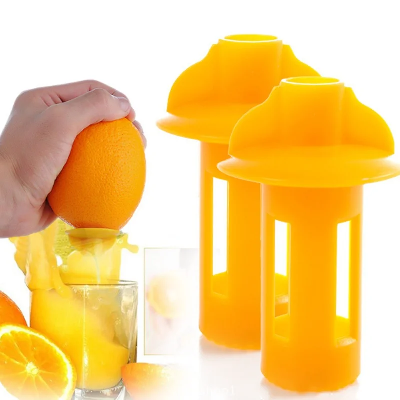 Портативная ручная Апельсиновая лимоновыжималка для оригинального сока для детей, здоровая жизнь, портативная соковыжималка