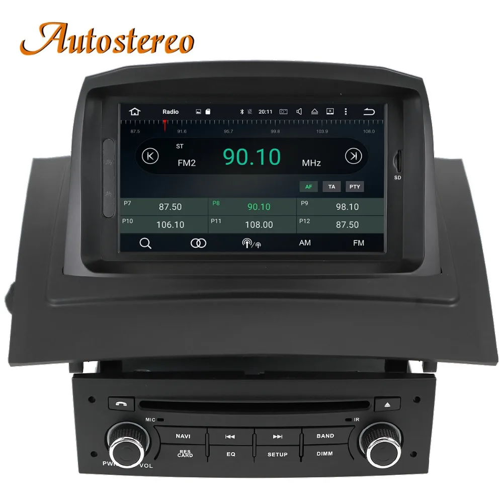 Perfect Android 9 Car DVD Player For Renault Megane2 Fluence 2002-2008 GPS navigation head unit radio tape recorder multimedia navigator 4