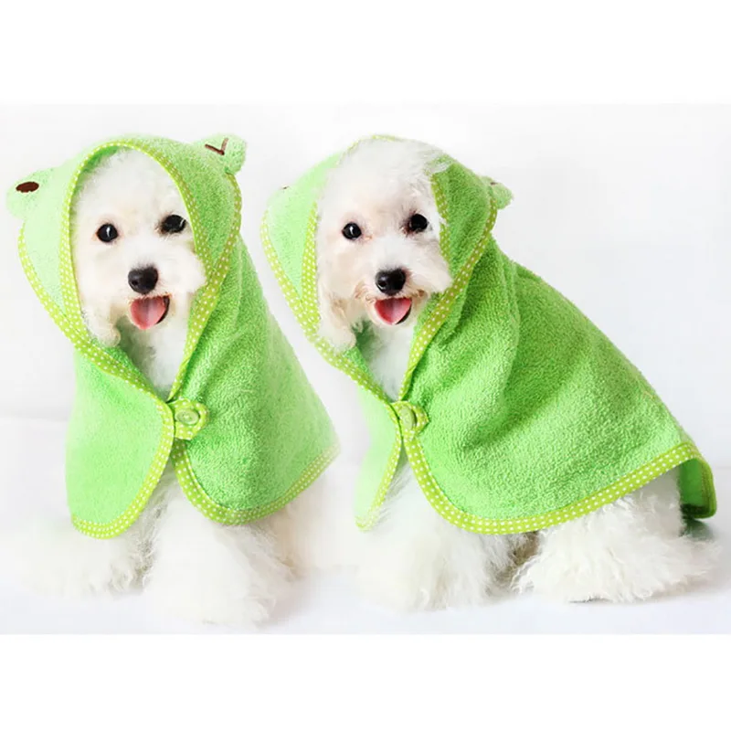 Hoomall милый мультфильм щенок супер абсорбирующие халаты мягкая сушка банное полотенце для домашних животных для собаки кошки милое полотенце для собак питомца чистая поставка