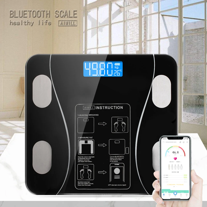 Aiwill Bathroom Scales Accurate Smart Electronic Digital Weight Home