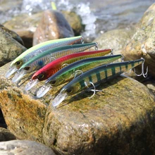 Super Quality lures wobblers 13.5cm 18.5g Hard Bait Minnow Crank fishing lure With Magnet Bass Fresh VMC hooks