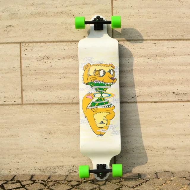 Best price at $184 Cheap KOSTON pro Downhill longboard completes with 9ply canadian maple laminated,40.5inch drop down long skateboard completed set