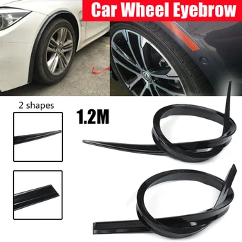 

Rubber Car Wheel Arch Fenders Flare Extension Protector Wheel Eyebrow Mudguard Styling Moldings Anti-Scratch Sticker for all car
