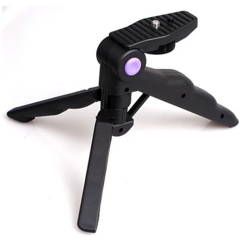 lower price 2in1 Table Mini Portable Folding Tripod Stand