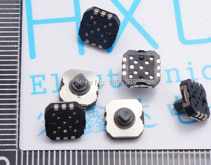 10Pcs 7.5*7.5*5.2 Five multi directional switch to key multi