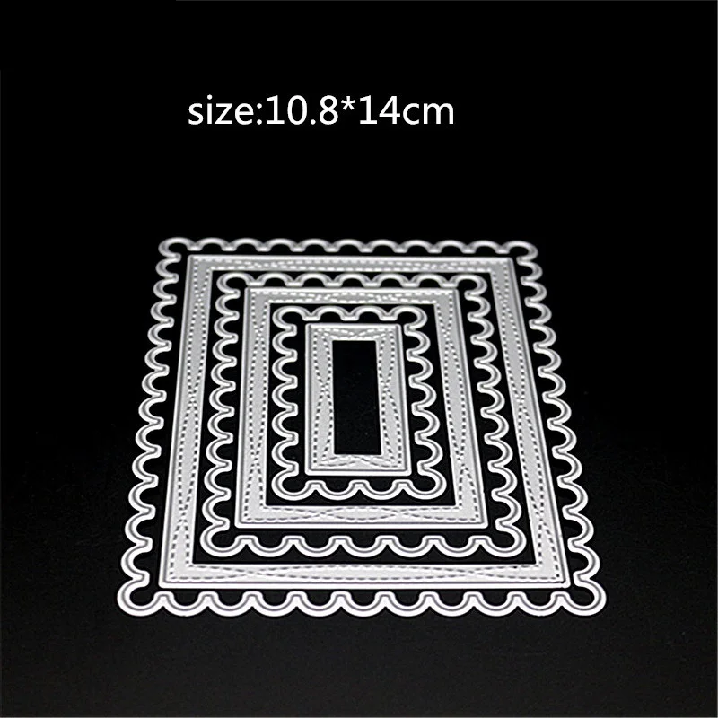 

Square lace Metal Cutting Dies Stencils for DIY Scrapbooking/photo album Decorative Embossing DIY Paper Cards