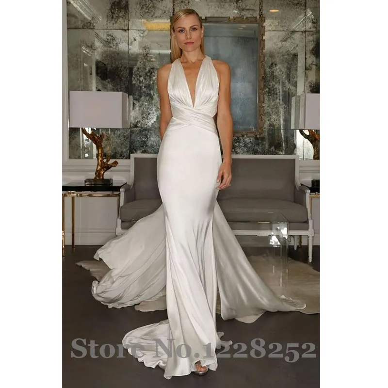 Backless Wedding Dresses Haute Couture