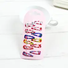 12 шт./компл. детей оснастки Заколки для волос заколки обувь для девочек милые заколки разноцветные повязки для детей заколки для волос аксессуары для волос