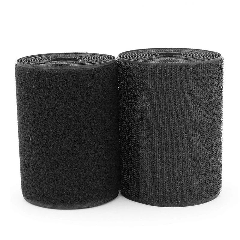 150 mm Width Black  hook and loop fastener tape sewing tape stickerstrap couture clothing accessories DIY for sewing