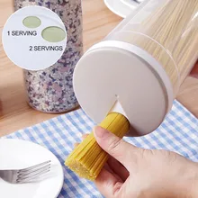 ПП пищевая бутылка для хранения пасты лапши твердой пищевой для зёрен практичный контейнер коробка десерт кухня хранения кухня герметичная коробка