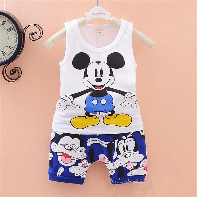 

Summer Minnie Tank Dress Girls Casual Children's Lotus Leaf Tank Top Dress