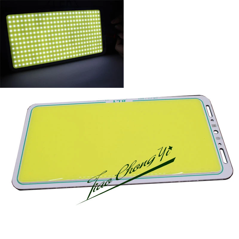 triangle led panels 160W 336led chip Strip FLIP Module panel light 220 X 112MM cob LED TUBE Camping backlit panel